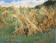 William Stott of Oldham The Cornfield painting